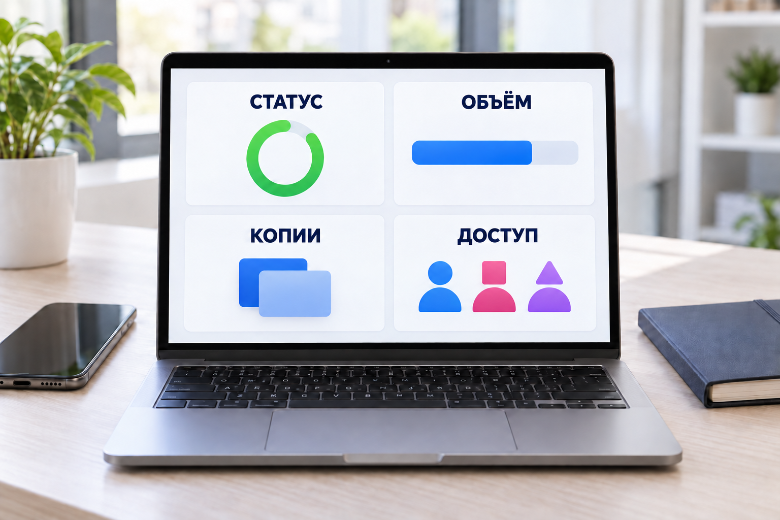 Проверка характеристик хостинга для сайта компании.